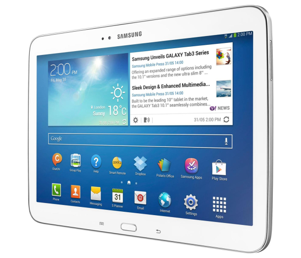 Samsung Galaxy Tab 3 P5200 DC/1024/16/Android 4.2 3G biały - 152879 - zdjęcie 3